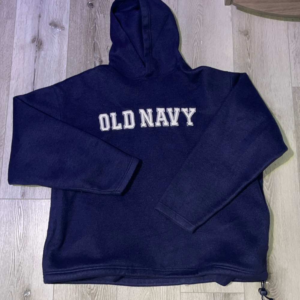 Dark blue vintage old navy wool jacket